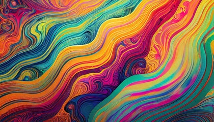 Fototapeta premium Abstract colourful gradient liquid background