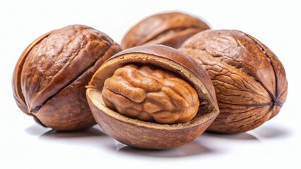 Pecan Nuts in Shell and Opened