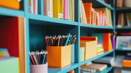 Productivity hacks are illustrated with organized workspaces.