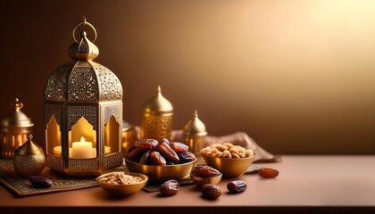 Elegant Ramadan Kareem Collection: Crescent Moons, Lanterns, and Islamic Calligraphy