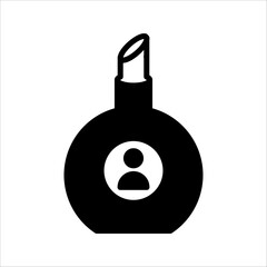 Simple collection of perfume related line icons. Thin line vector set of signs for infographic, logo, app development and website design. Premium symbols isolated on a white background.