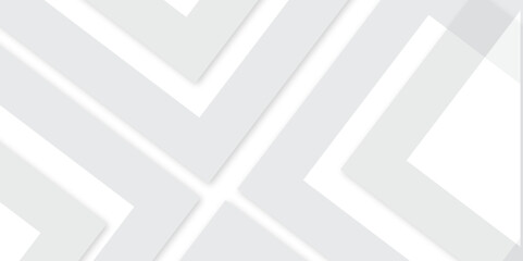 Modern and elegant geometric white and gray line background. technology network vector illustration. abstract layers of textured white transparent material in triangle and squares shapes.
