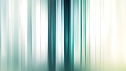 Obraz premium Abstract Teal and White Vertical Lines Background