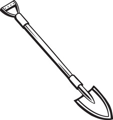 Garden Hoe Rustic Tool for Gardening