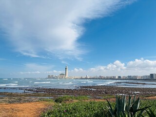 Fototapeta premium Mosque on the coast
