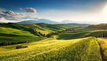 Fototapeta premium landscape of region