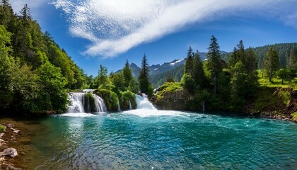 Fototapeta premium lake in the morning