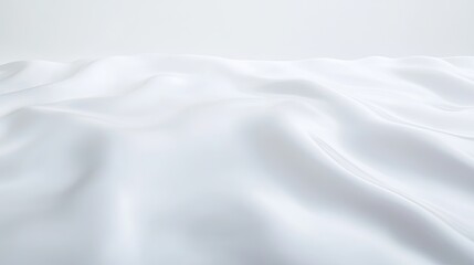 abstract view of rippling water on neutral white background illuminated softly for minimalistic elegance