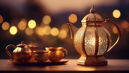 Elegant Ramadan Kareem Collection: Crescent Moons, Lanterns, and Islamic Calligraphy