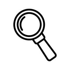 Magnifying glass icon, search icon Vector Illustration, Magnifying glass set, Zoom symbol, zoom lens sign, scan search symbol isolated, search symbol for web icons flat vector illustration.
