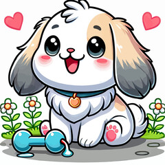 Obraz premium Dog