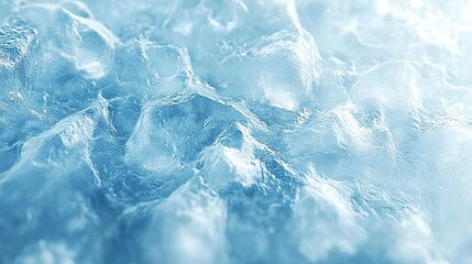 Obraz premium Background wallpaper with an ice texture, in a light blue color.