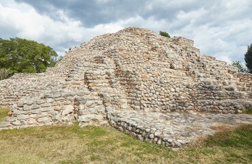 The lesser-known Mayan ruins of Acanceh in Yucatan state