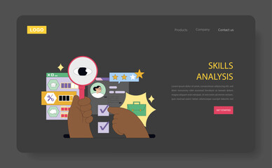 Career Change. Flat Vector Illustration