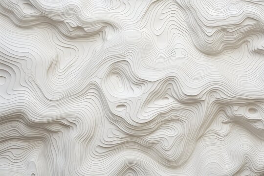 Topographical Map: A Simple Guide to Orienteering with Gradient lines, Topology and Heights in Black and White