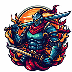 Fototapeta premium Swordsman (1)