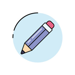 Pencil vector icon