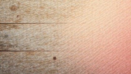 Soft peach paper grain texture overlaid on a reclaimed wood desk, distressed wood, vintage feel