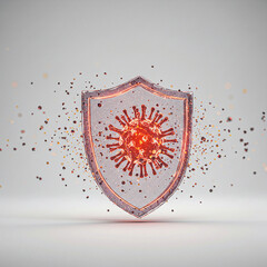 background with a star