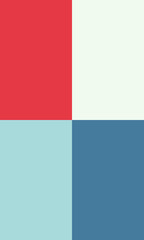 Bold Primary Color Block