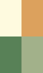 Nature Inspired Color Block