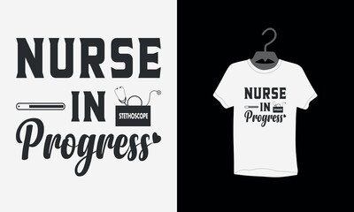 Obraz premium Nurse typography T shirt design, Nurse valentines day t shirt design, nursing school t shirt, Vector Nurse T shirt design, vector nurses day icon, vector nurses day icon, Vector Illustration, 