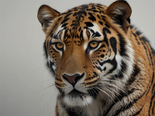 Fototapeta premium white bengal tiger