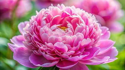 Lush Pink Peony Flower Wallpaper for Digital Devices - High Resolution Floral Background