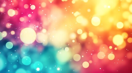 Obraz premium Abstract Colorful Bokeh Background With Lights