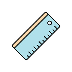 Ruler vector icon