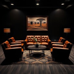 modern living room transparent background, modern living room, interior of a room, modern living room with fireplace