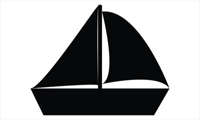 silhouette of a sailboat