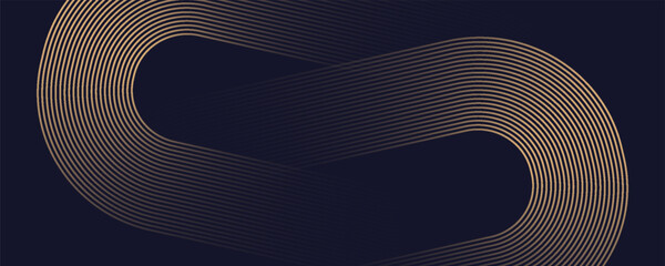 Modern brown abstract horizontal banner background with glowing geometric lines. Suitable for covers, brochures, presentations, pamphlets. Eps10