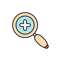 Fototapeta premium Zoom In vector icon