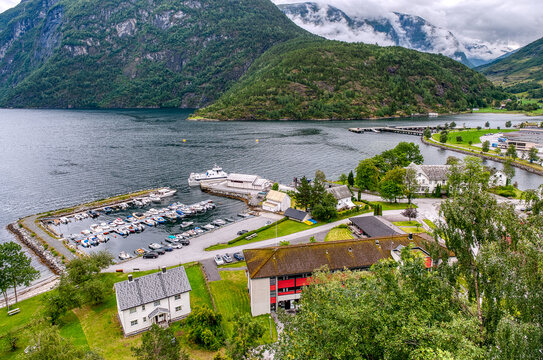 Hellesylt is a village in Stranda Municipality, M&oslash;re og Romsdal County. The village lies at the beginning of Sunnylvsfjord.