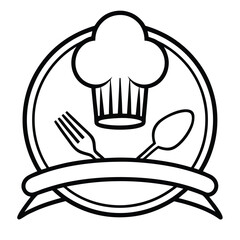 A playful and colorful restaurant logo, incorporating a steaming bowl or cup with dynamic lines to convey warmth, flavor, and freshness.

