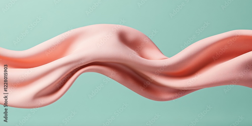 Aufkleber pastel organic flow abstract textures for modern design and artistic innovation - inspiring creative