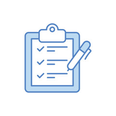 Clipboard  vector icon