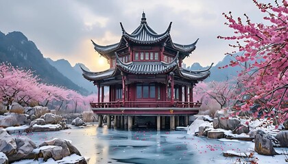 Obraz premium Winter Wallpaper 