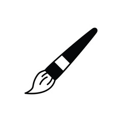 Paintbrush vector icon