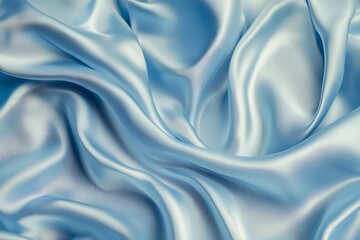 Fototapeta premium blue silk background