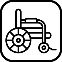 Wheelchair Icon Style