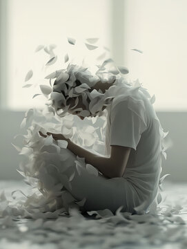 Surreal People Scenes Wallart 