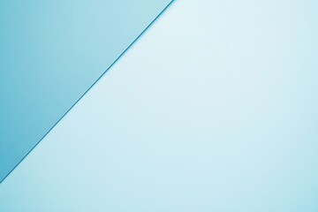 Abstract background with blue paper sheets