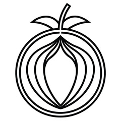 A stylish and artistic restaurant logo, featuring a circular plate with a fork and spoon in a balanced composition, symbolizing delicious meals and high-quality service.