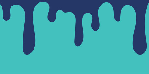 Paint dripping. Dripping liquid. Paint flows. Current paint, stains. Current drops. Current inks. Vector illustration. Flowing liquid. Stencil drops. Paint splatter. Molten. Chocolate drops. Oil drop