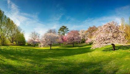 Obraz premium spring in the park