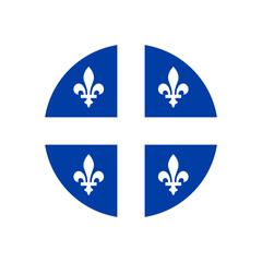 Flag of Quebec province, Canada