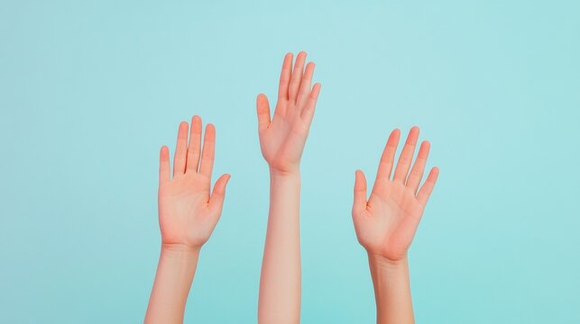 Contemporary Pop Culture Engagement Diverse Fan Hands Clapping to Beat at Live Concert - Vibrant Entertainment Experience and Audience Interaction in Music Marketing