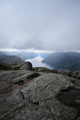 landscape with clouds